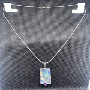 Marta Howell 925 Silver Mother of Pearl Natural Amethyst Gemstone jewelry